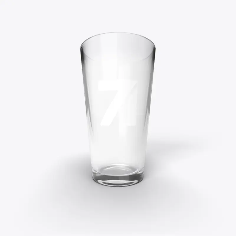 S71 Logo Pint Glass