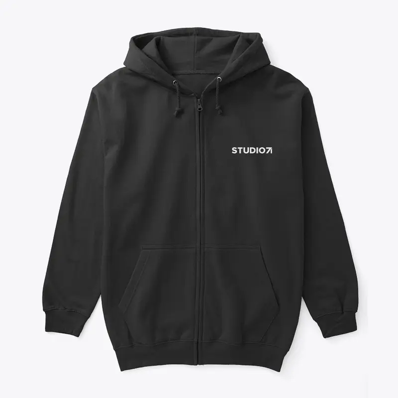 STUDIO71 LOGO ZIP-HOODIE